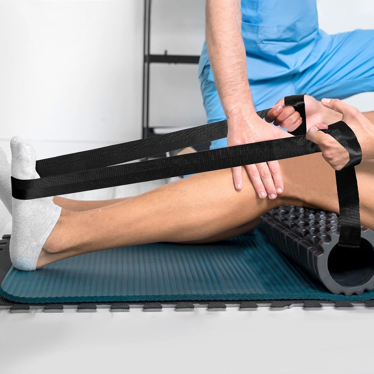 Extremity Mobilization Belt Physical Therapy, Black