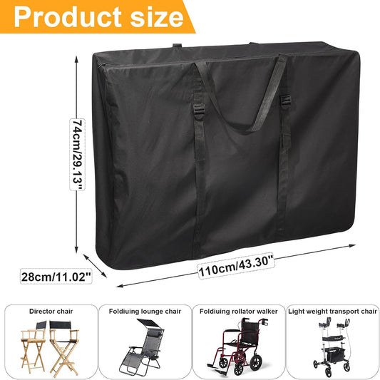 Large Outside Zero Gravity Chair Cover with Zippers & Handles