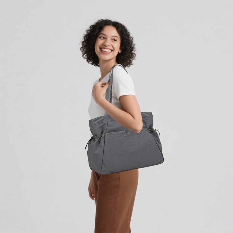 Yoga Bags for Women Gym Tote Bag with Adjustable Mat Holder Yoga Mat Carrier Shoulder Bags for Workout Pilates Travel Beach Work Shop
