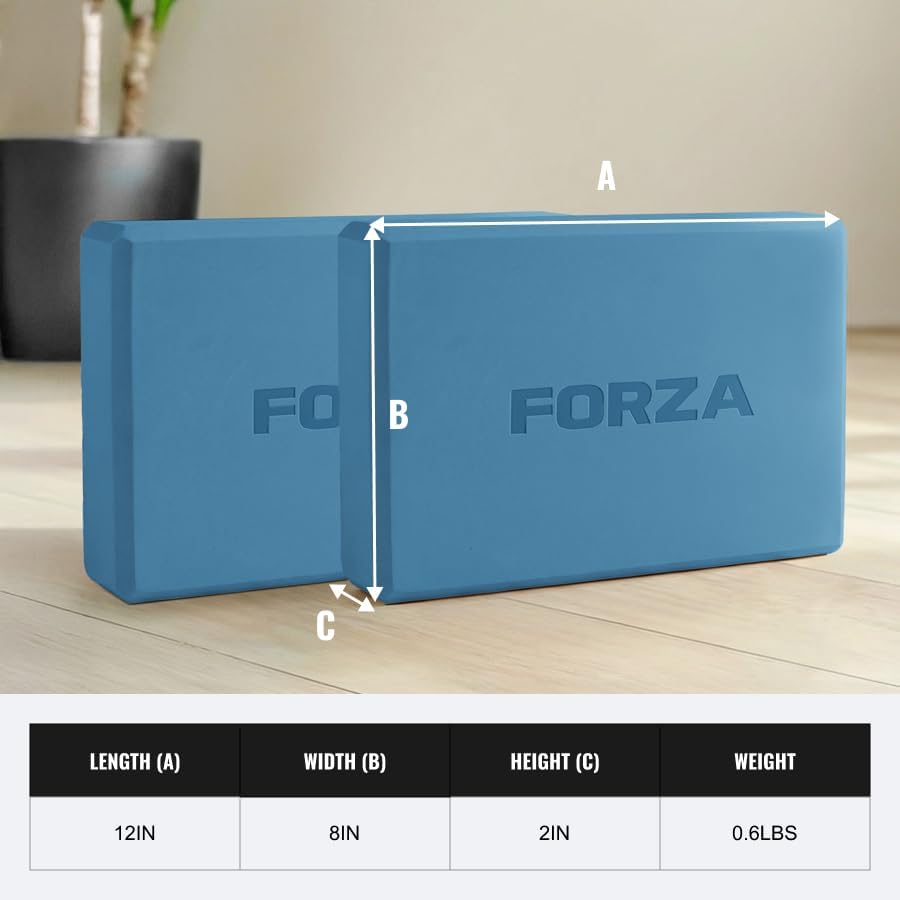 Yoga Block – High-Density EVA Foam Yoga & Pilates Support Block, Lightweight, Non-Slip, Comfort-Edged Prop for Balance, Flexibility, Mobility & Rehabilitation