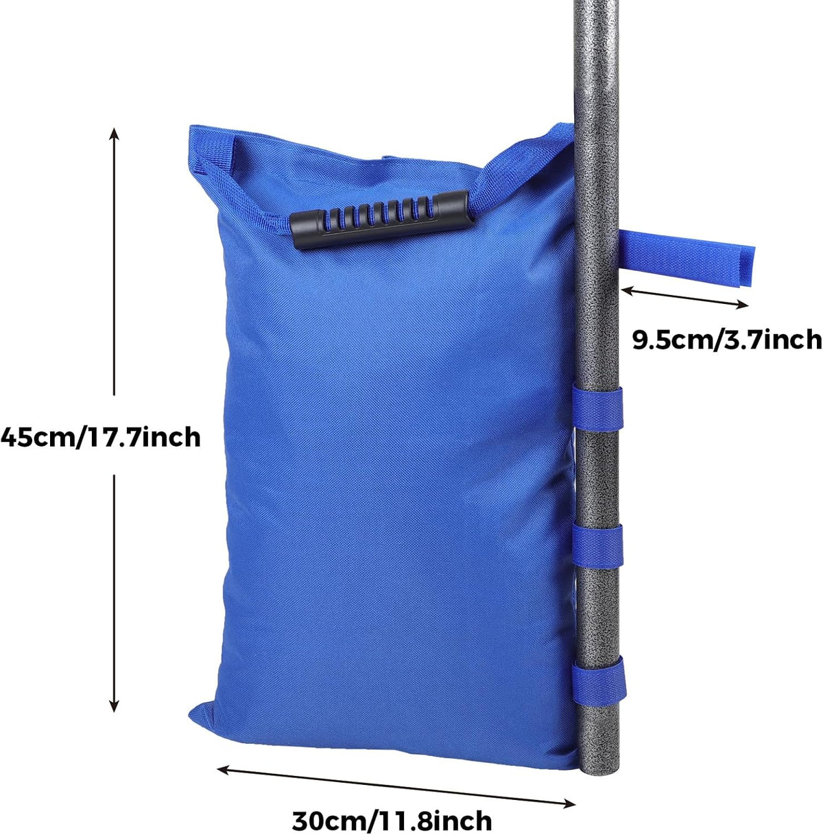 4 Packs Sand Bags for Canopy Legs, 112 LBS Heavy Duty Weight Bags