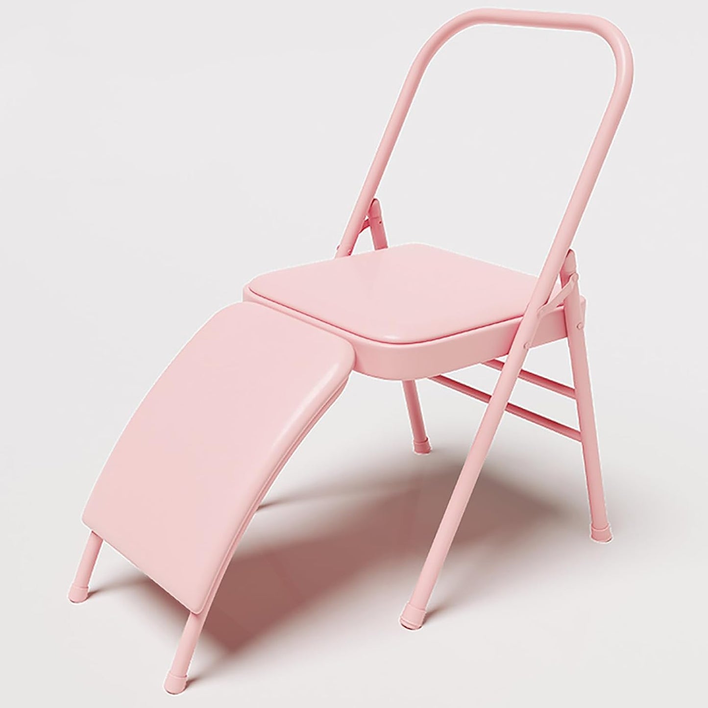 WIKINK Professional Yoga Chair, Widened Yoga Chair Auxiliary Chair, Household Folding Chair Widened and Thick Lumbar Support Yoga Auxiliary Equipment, Yoga Accessories & Equipment