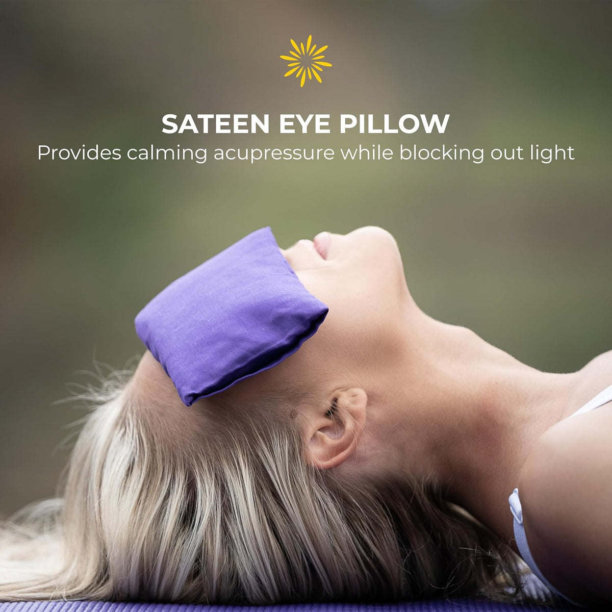 6 Piece Restorative Yoga Kit | Includes 1 Yoga Bolster (24"x12"x6"), 2 Blocks (4"x6"x 9"), 1 6ft D-Ring Strap, 1 Mexican Blanket, 1 Unscented Eye Pillow