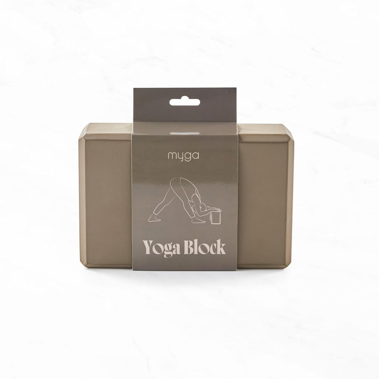 MYGA Yoga Block,Lightweight EVA Foam Yoga Brick,High Density Non-Slip Block for Yoga Poses, Pilates, Balance and Flexibility