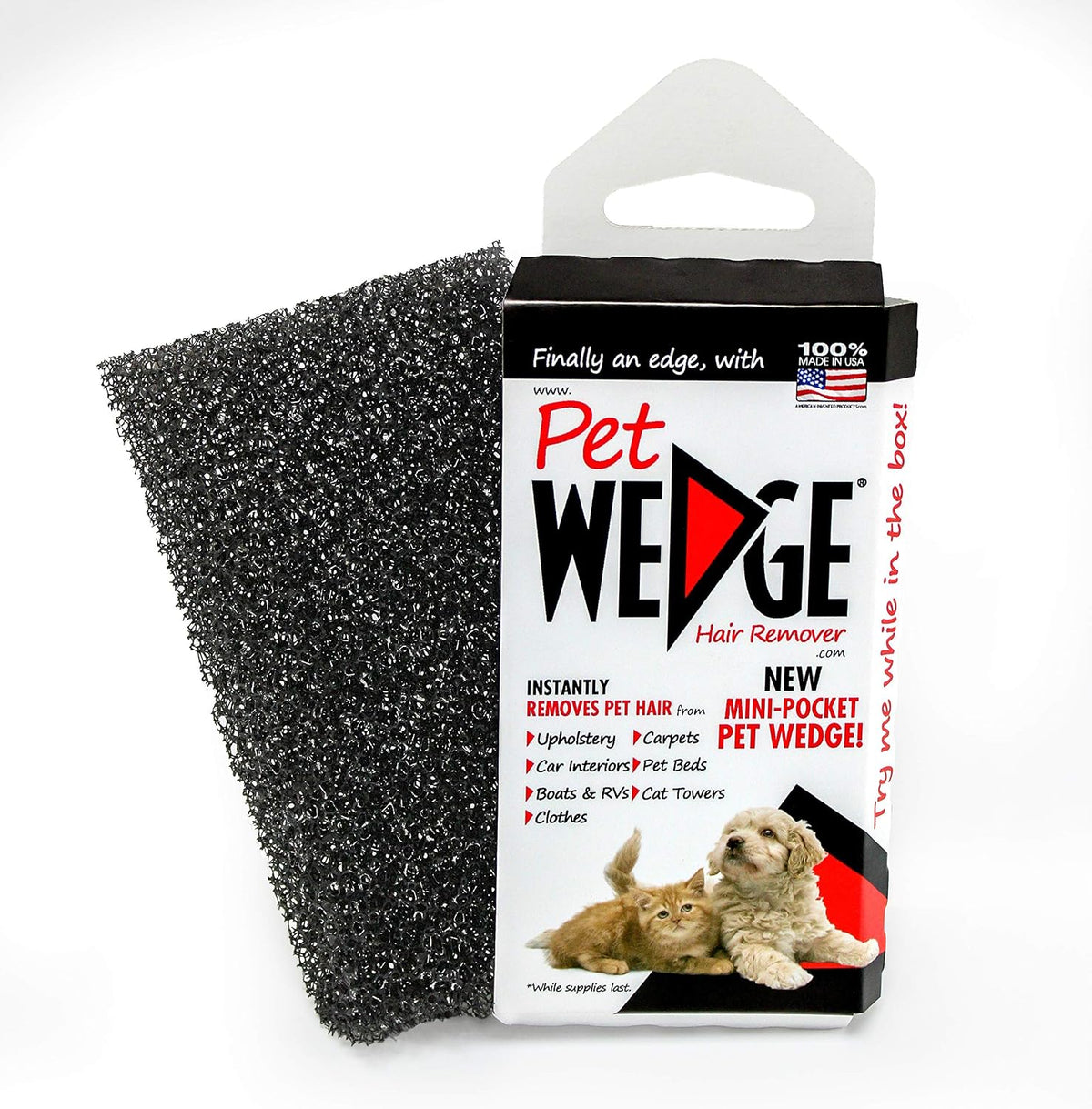 Pet Wedge & Mini-Pocket Pet Wedge Bonus Pack