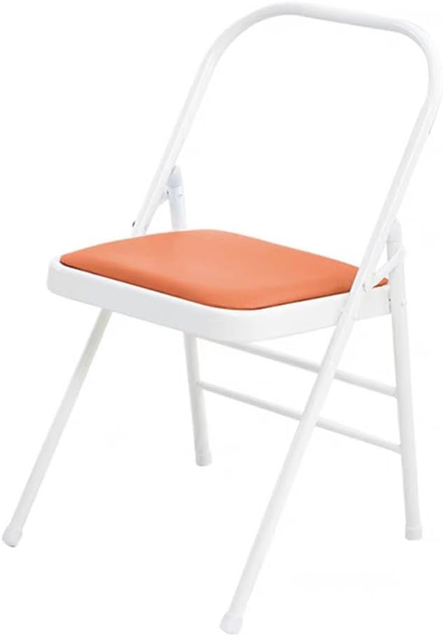 Backless Yoga Chair,Portable Folding Chair for Flexibility and Strength Training,Sturdy Frame,Foldable Design, High Load Capacity,Green-31.5in