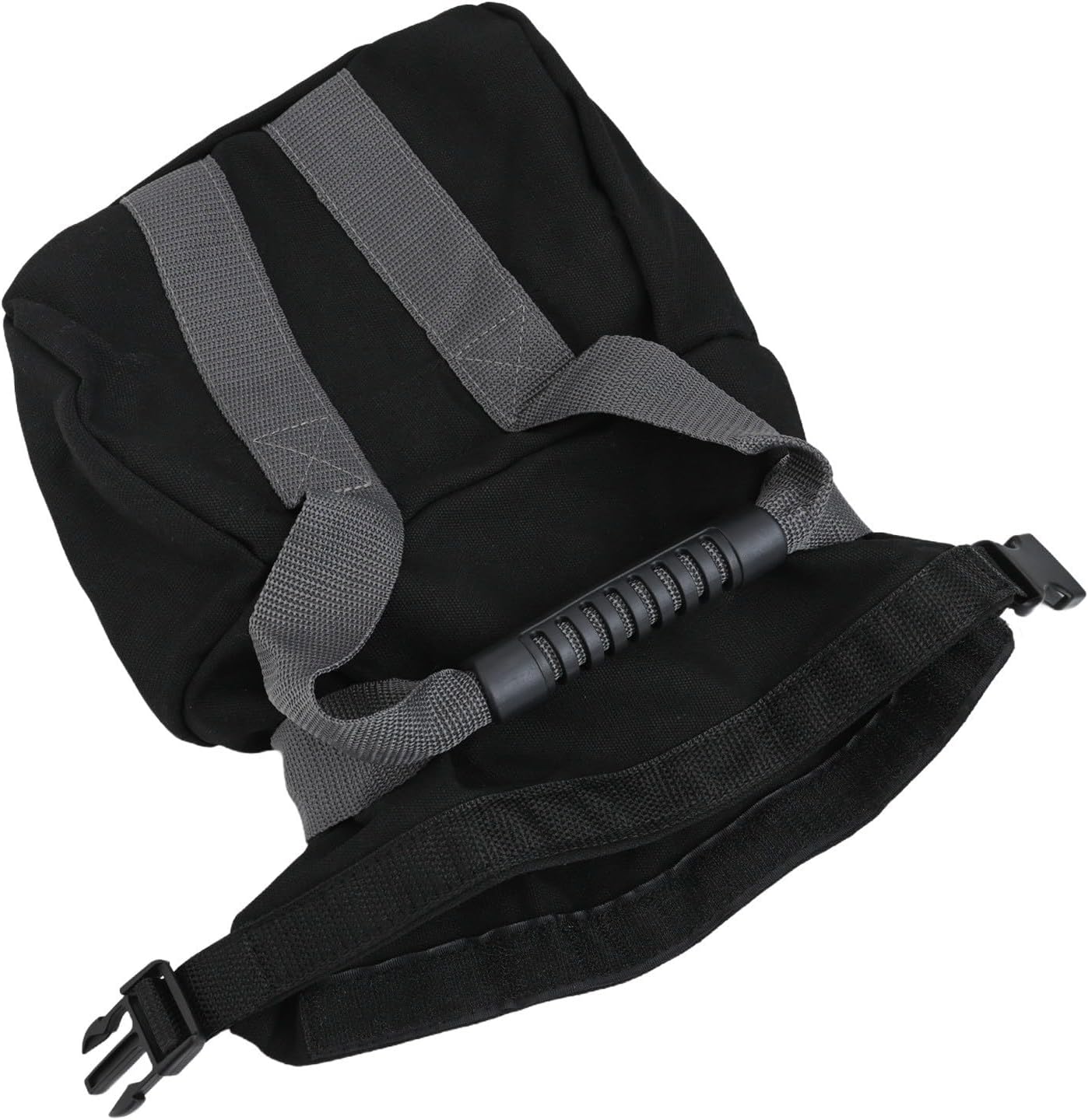 Adjustable Canvas Kettlebell Sandbag with Ergonomic Handle,for Fitness Strength Training Yoga Home Gym Workouts Supports 0-35 lb