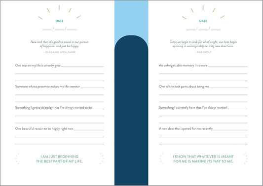 The 5-Minute Gratitude Journal: Give Thanks, Practice Positivity, Find Joy