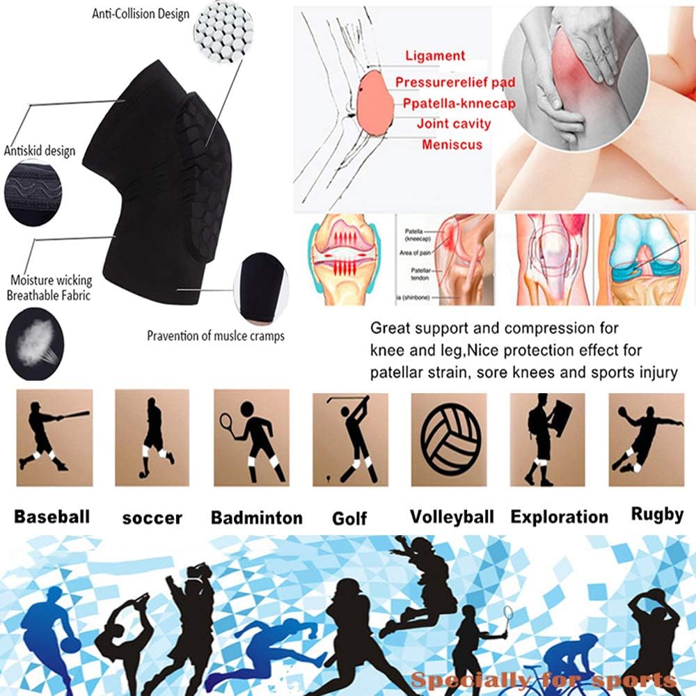 PISIQI Compression Collision Avoidance Knee Sleeve