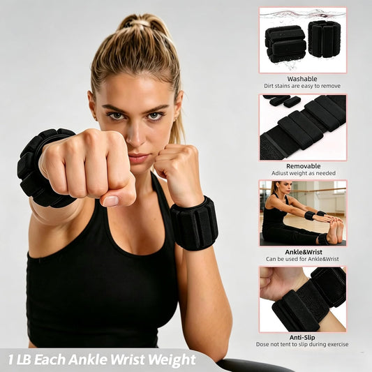 Pilates Equipment Kit for Home Workout,Pilates Ring and Ball Set,Pilates Essentials Accessories Kit for Women with Core Sliders,Adjustable Ankle Wrist Weight,Exercise Resistant Bands