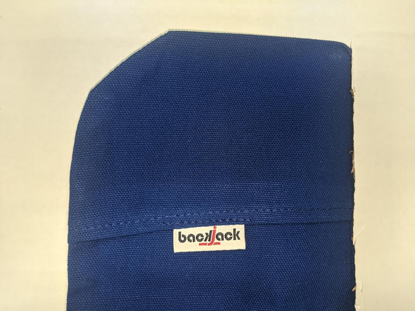 Original BackJack-Made in THE USA- Royal Cotton Fabric Lightweight Floor Seating Chair for Gaming, Families, Parents, Daycare, Back Support, Reading, Yoga, Meditation, Dorm, School