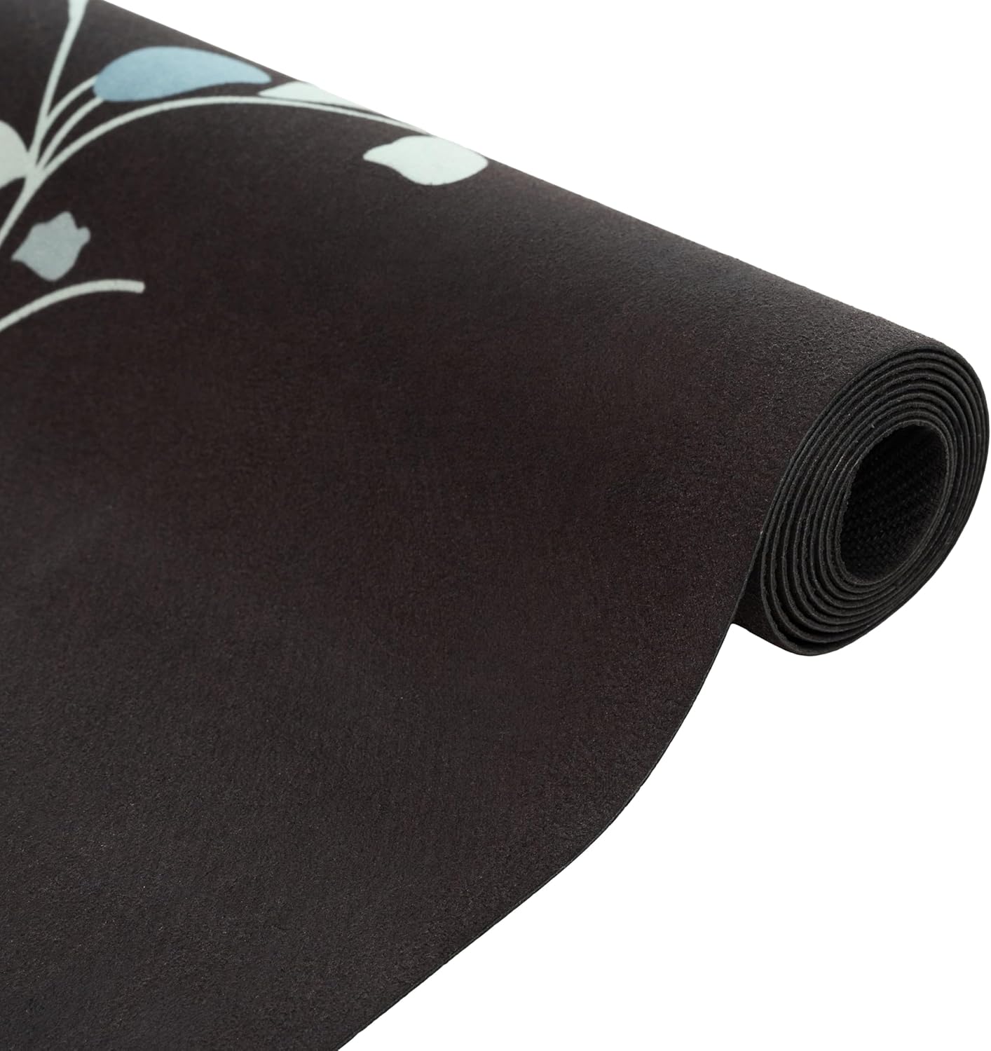 Yvonne Hummingbird Harmony Travel Yoga Mat - Ultra Thin 1/16” (1.5mm), Lightweight, Foldable & Non-Slip, Eco-Friendly Natural Rubber for Travel & Home + Free Carrying Strap