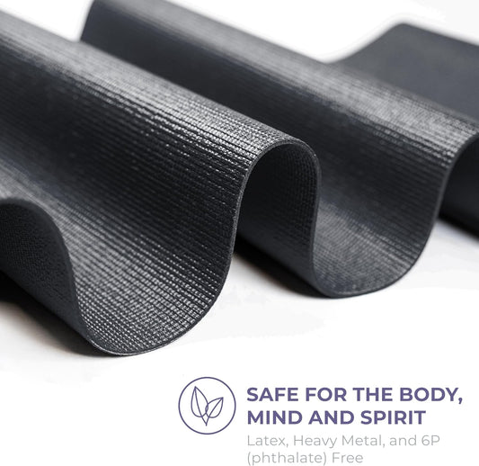 Voyage Yoga Mat, 4 Pack, 72" x 24" Extra Long Exercise Mat, 5mm Thick Bulk Yoga Mats for Schools, Anti-Tear, Non Slip Fitness Mat for Gym or Studio
