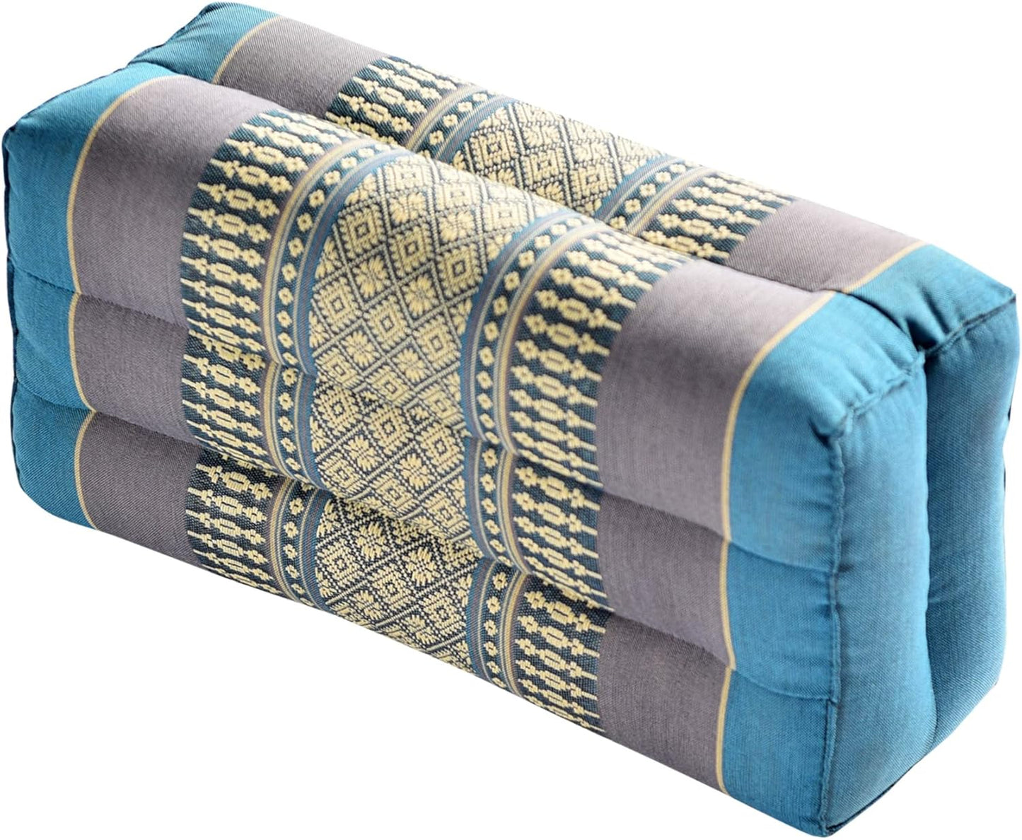Zafuko Yoga & Meditation Cushion - Organic Water-Resistant Kapok Filling, Meditation Cushion, Soft Yoga Prop