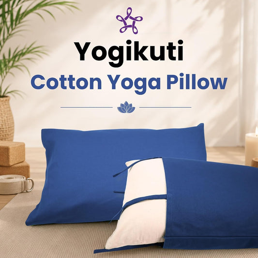 Yoga Pillow, Yoga Pillow for Meditation Practices, Versatile Meditation Bolster, Comfortable Floor & Kneeling Pillow, Iyengar yoga pilow - Comfort for Every Practice