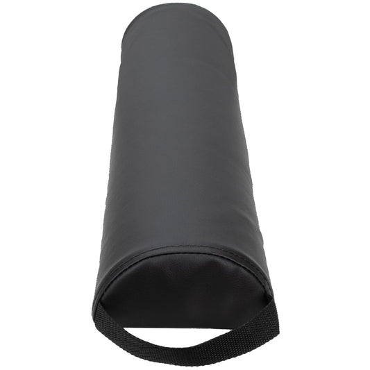 ForPro Half Round Massage Table Bolster Pillow, 26" L x 6" W x 3" H, Black