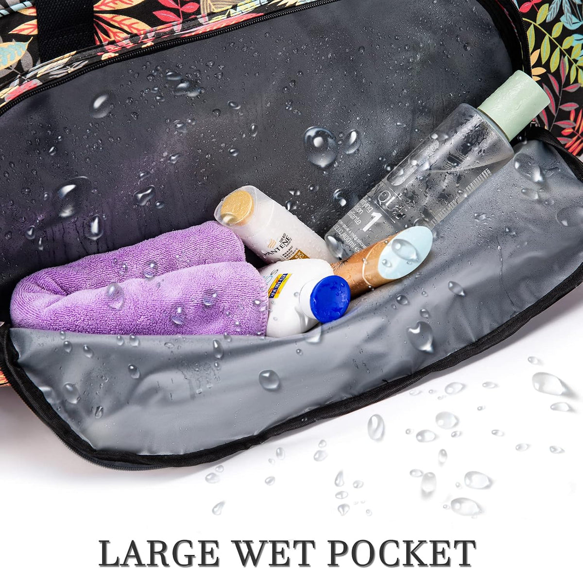 Yoga Mat Bag for Women Men Large Canvas Yoga Bag Gym Tote
