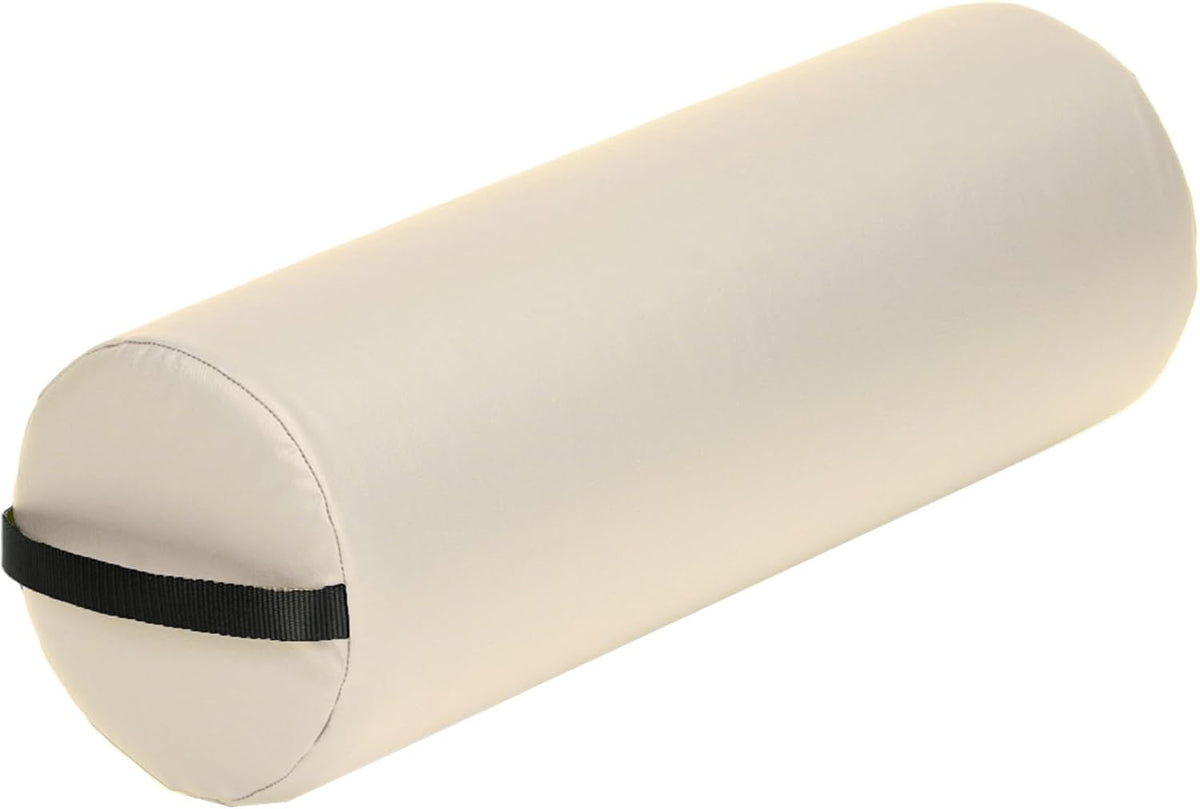 Bolster Pillow Jumbo – Durable Massage Bolster, 100% PU Upholstery incl. Strap Handle