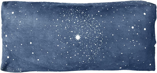 The Yoga Bolster | Comfortable, Supportive Eco-Friendly Luxury Yoga Cushion | Recycled Plastic Bottle Microfiber | Natural Cotton, Foam Filling (Celestial)