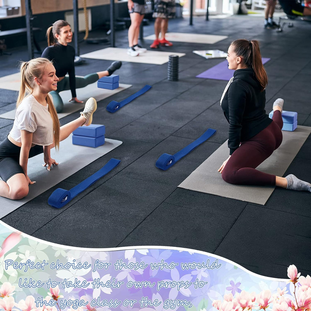 10 Set Yoga Blocks and Straps, EVA Foam Blocks for Yoga Class