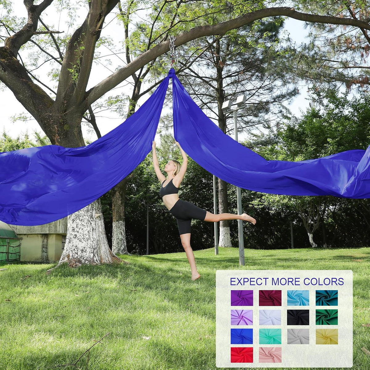 11 Yards Aerial Silks for home aerial yoga hammock Aerial Silks Kit