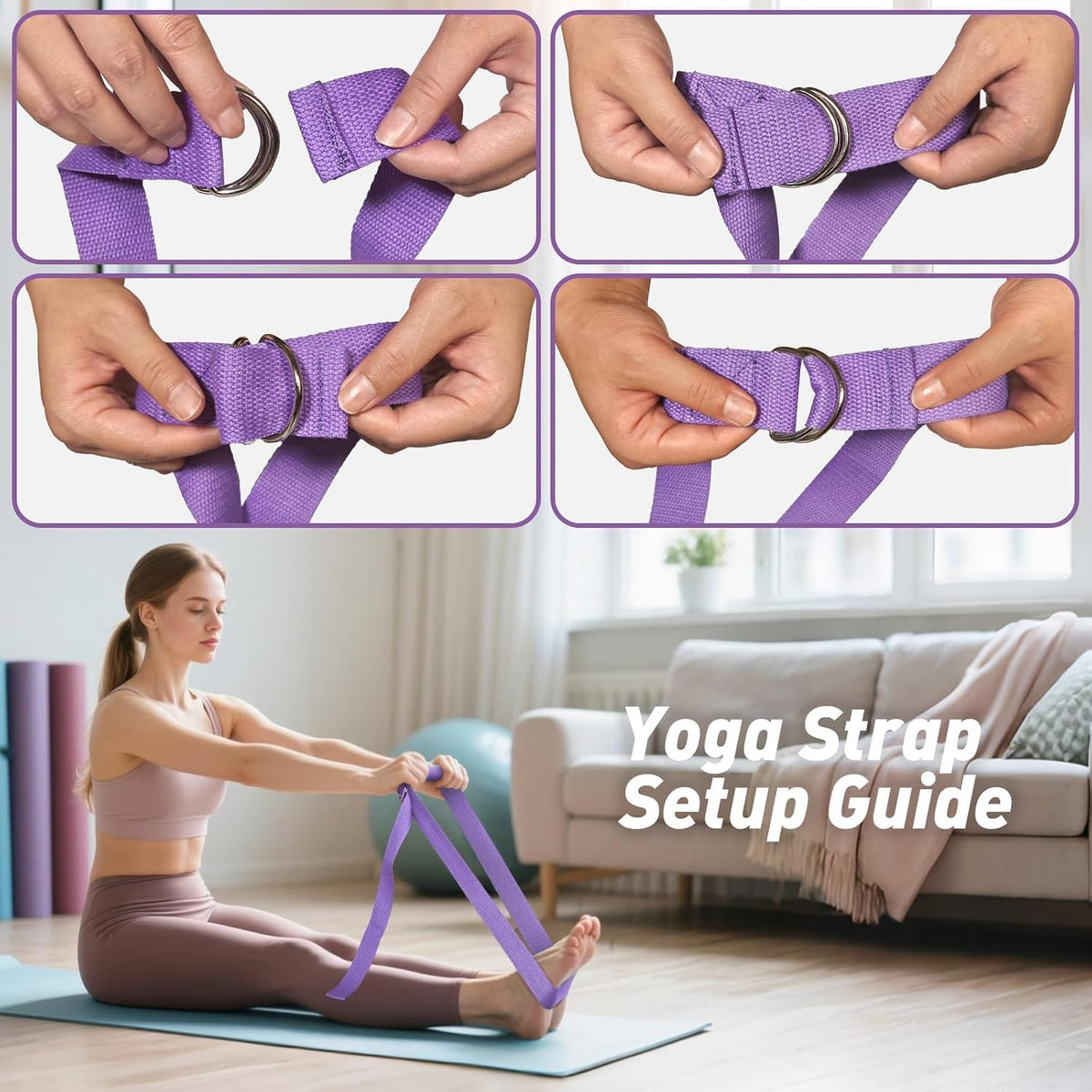 Pilates Kit, Home Pilates Workout Kit for Women, Pilates Equipment with 14" Pilates Ring and Ball, Resistance Bands, Sliders & Grip Socks Accessories for Starter Home Workouts