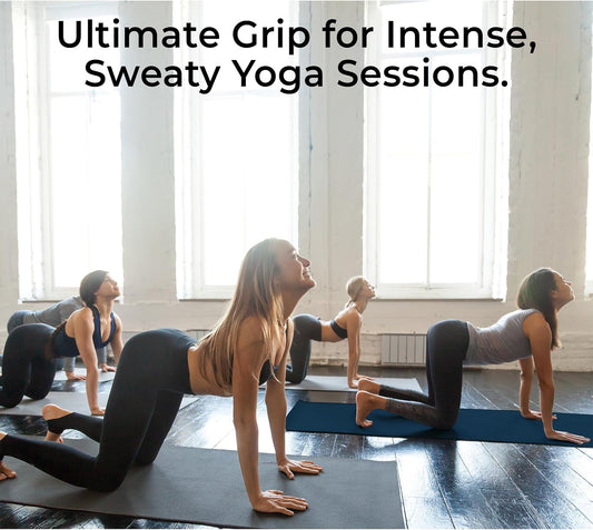 Mat Towel Non Slip for Hot Yoga. Our Hot Yoga Towel is Thicker, More Absorbent, and a Perfect Hot Pilates Mat Towel.