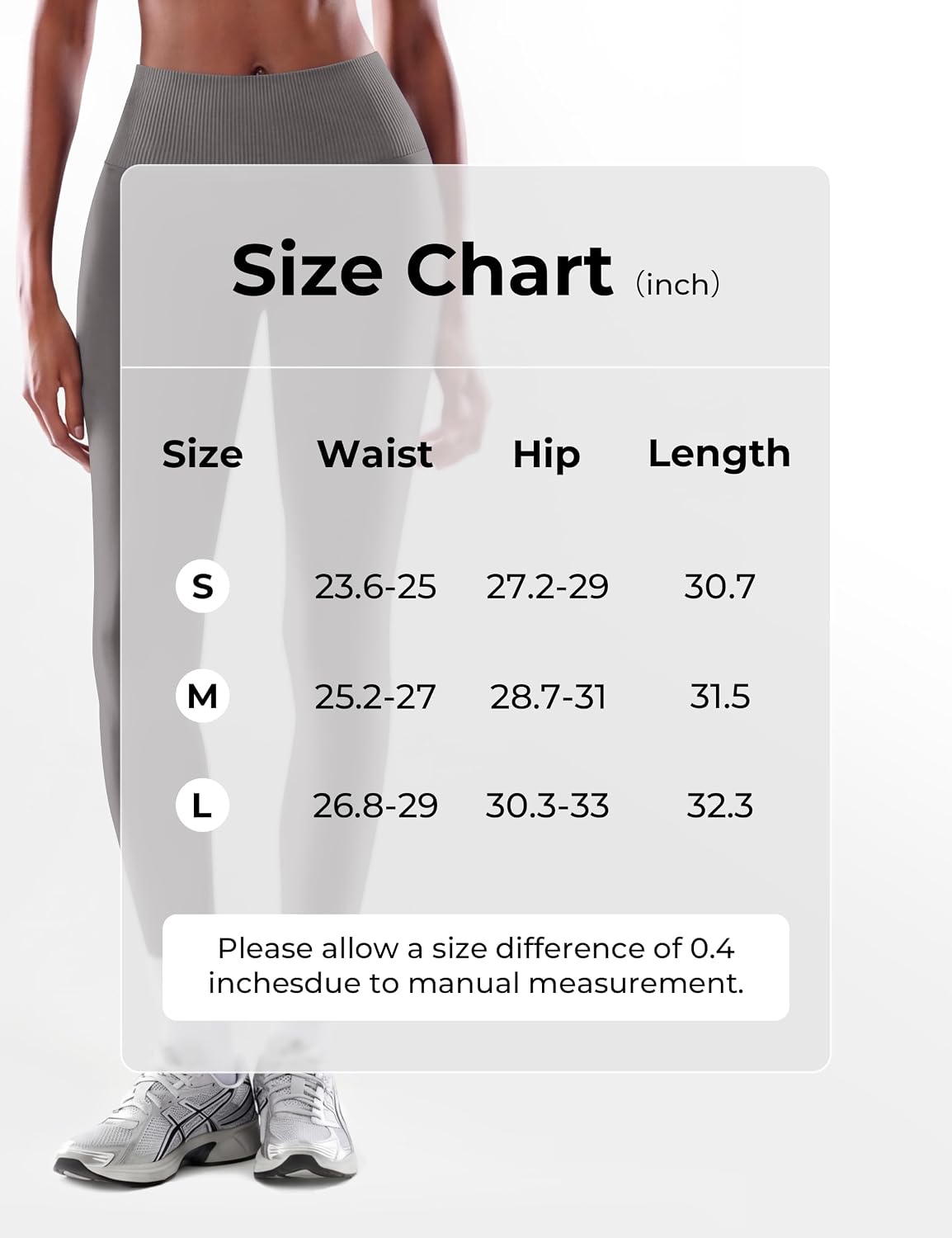 Yoga Leggings for Women, Women's Butt Lifting Workout Leggings, Tummy Control Ruched Athletic Pants