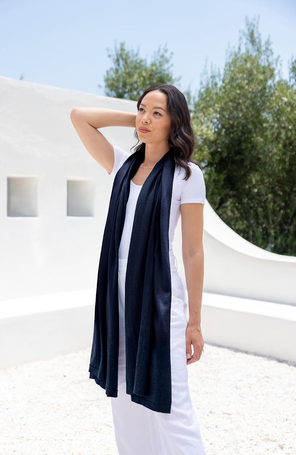 zestt Dreamsoft Travel Scarf, Wrap and Shawl for Women, Organic Cotton