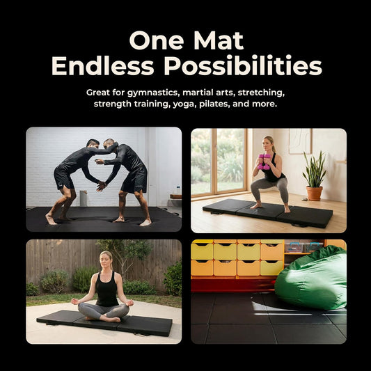Durable Multi-Use Floor Mats for Home, Gym & Play