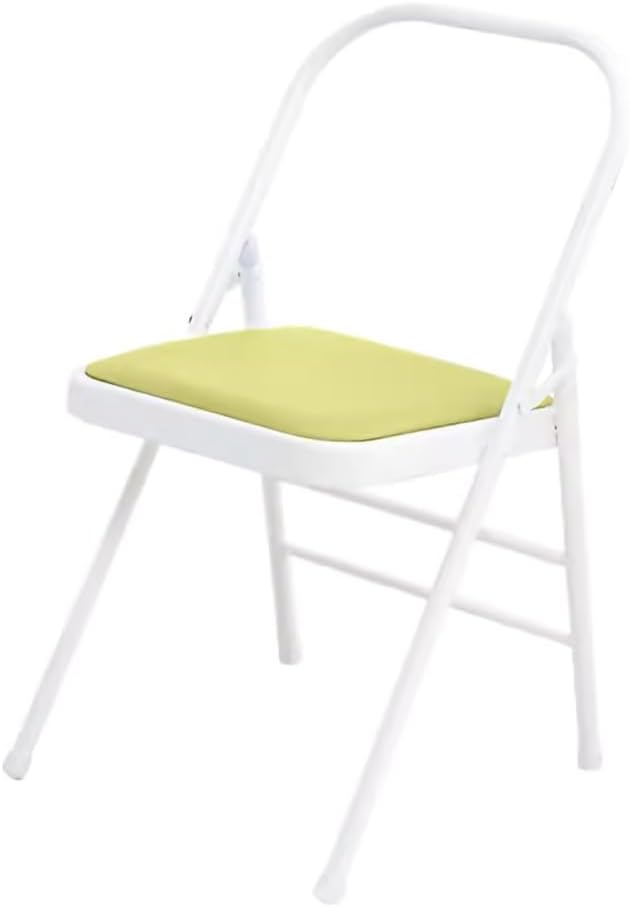 Pilates Yoga Chair, Backless Yoga Chair with Double Beam Design for Balance Handstand Training, Adult Yoga Chair, Iyengar Yoga Chair, Metal Foldable Portable Yoga Chair