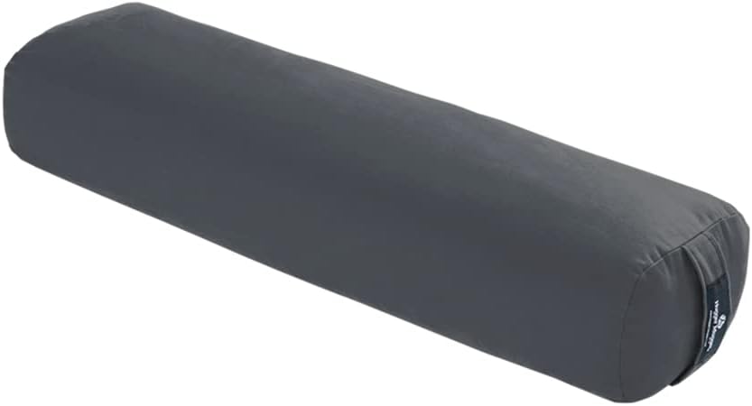 Junior Yoga Bolster - Narrower Profile, Very Firm, Great for Smaller Yogis, Heart-Opening poses or Under the Knees, Handmade in USA