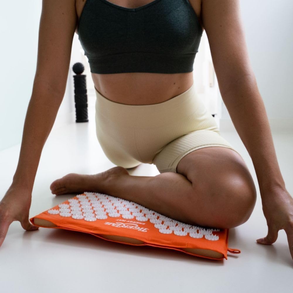 Tiger Tail Acupressure Energy Mat for Therapeutic Pain Relief