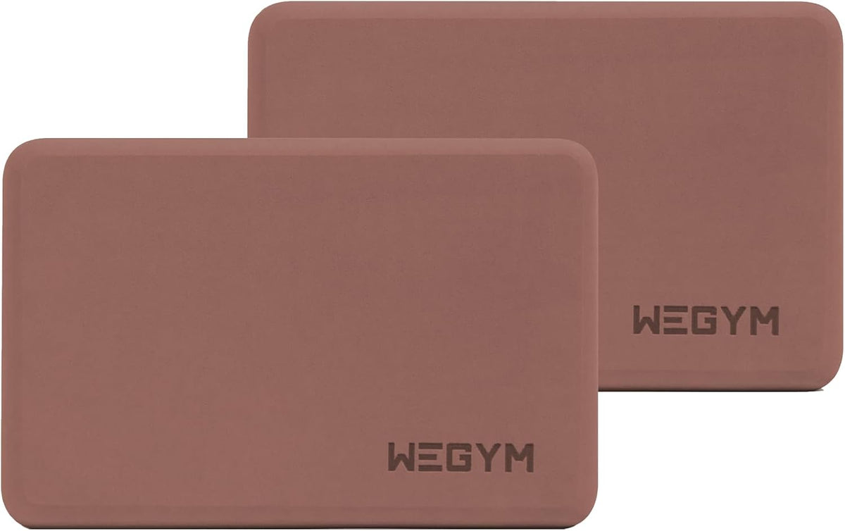 Yoga Blocks for Yoga and Pilates, 3-Height Stackable Support at Home