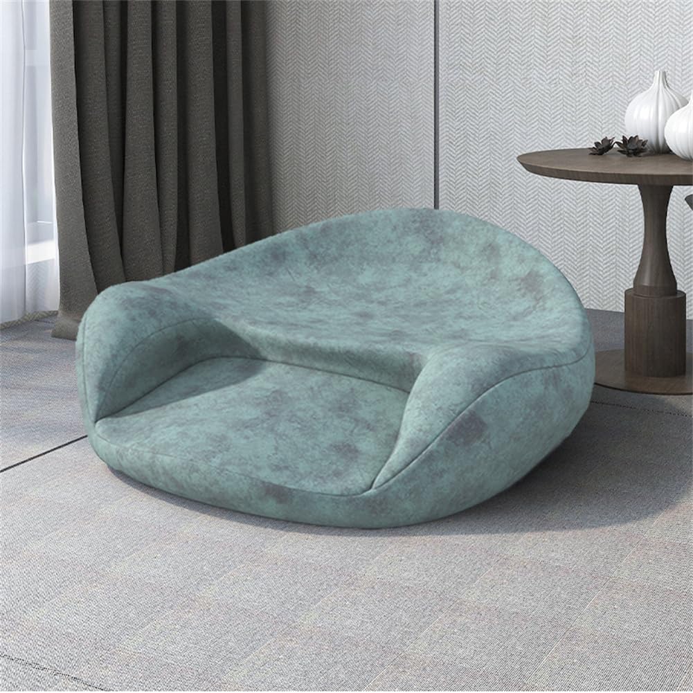 Meditation Cushion Yoga Pillow for Sitting, Meditation Seat with Memory Foam, Ergonomic Design for Comfort, Durable and Non-Collapsing, Ideal for Yoga, Meditation, and Relaxation (Grey)