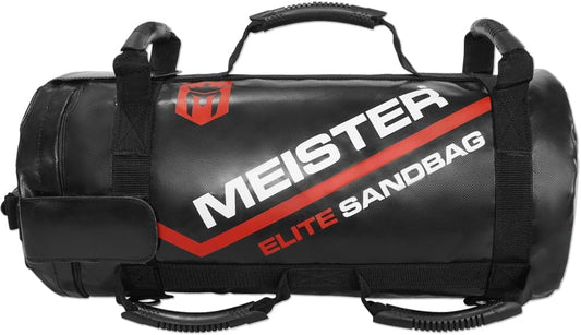 50lb Elite Fitness Sandbag Package w/ 3 Removable Kettlebells - BK