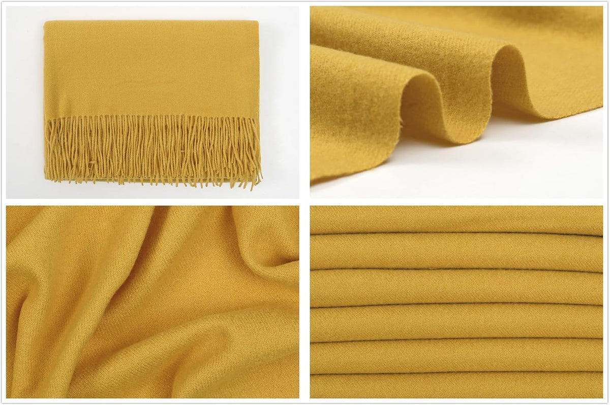 Winter Scarfs for Women Pashmina Shawls Wraps for Evening Dresses Large Warm Soft Scarves