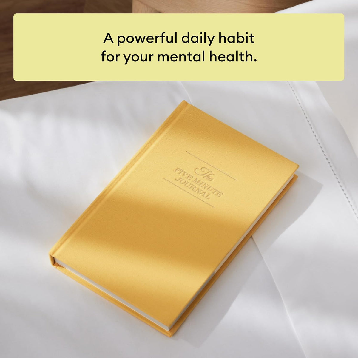 The Five Minute Journal - Original Daily Gratitude Journal for Women & Men - Mindfulness, Happiness & Daily Reflection - Undated Planner - Affirmation Journal - Gifts for Women