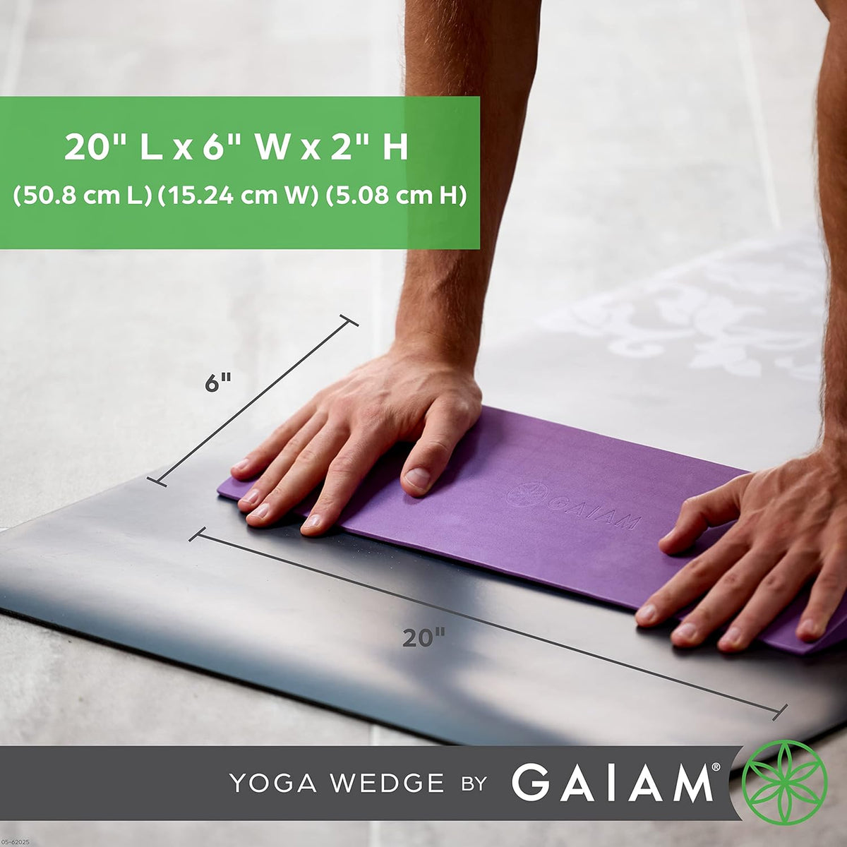 Yoga Block Wedge, EVA Foam for Wrist & Ankle Support