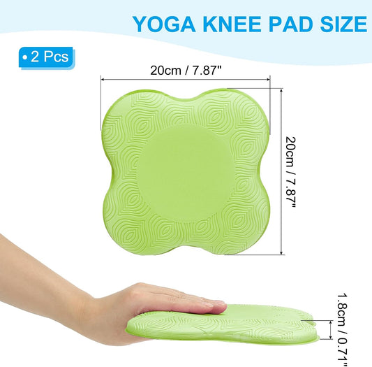 Yoga Knee Pads Cushion PU Foam Yoga Knee Mat Extra Thick Pilates Kneeling Pad for for Women Men Wrist Hands Head Exercise