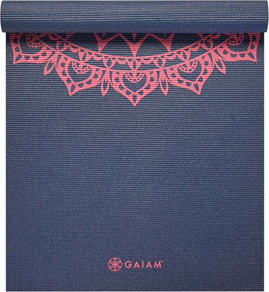 Yoga Mat Classic Print, 4mm Non-Slip Mat
