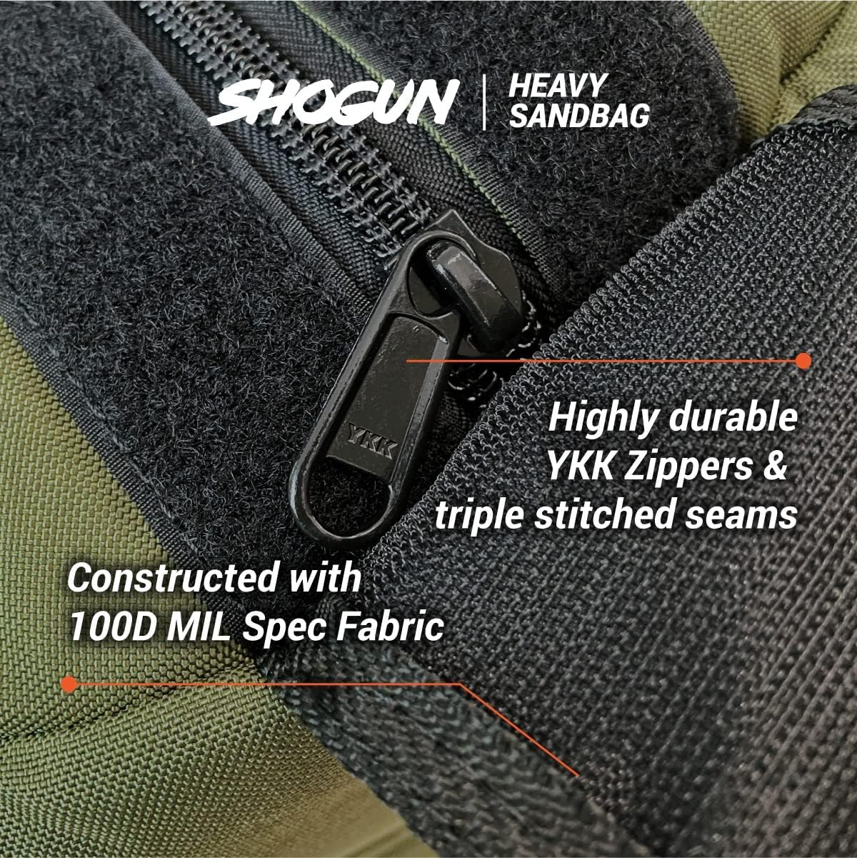 Shogun Sandbags for Working Out – Heavy Duty Workout Sandbag for Weight Training, Cross Training, Strongman, Fitness & Military Use – Adjustable Exercise Sand Bags for Full Body Training