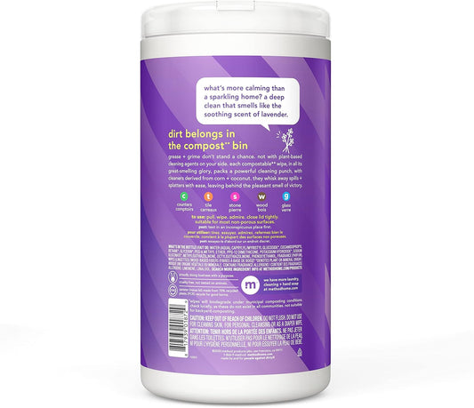 All-Purpose Cleaning Wipes, French Lavender, 3 Pack