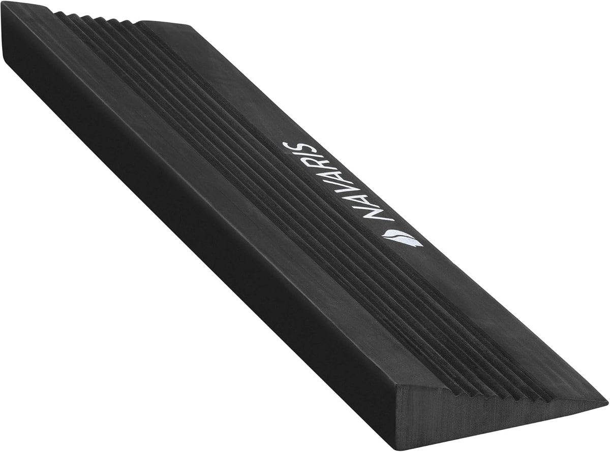 Squat Wedge Block - Long Foot & Calf Stretcher - Durable Yoga Block also for Gymnastics - Foam Slant Board to Improve Strength & Flexibility