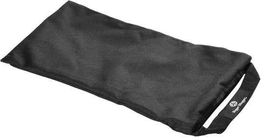 Unfilled 10lb Yoga Sandbag - Adds Weight to Your Poses, Zipper Cover, Sturdy Handle, Durable Material, Not Filled with Sand