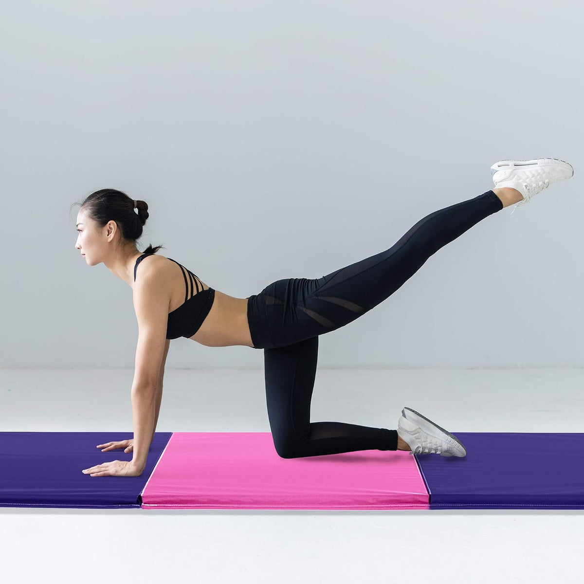 Folding Exercise Mat - 2" Thick X-Large 4x8'
