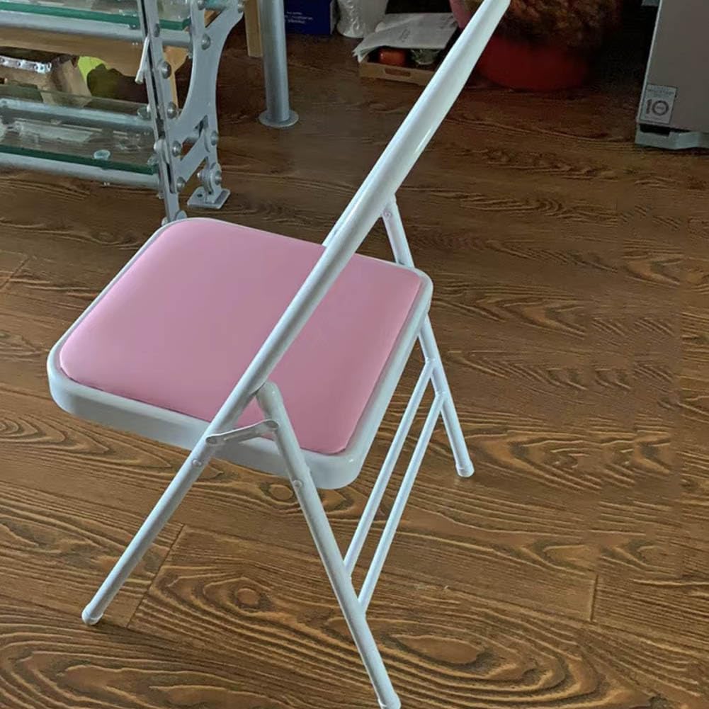 Yoga Chair,Backless Yoga Chair Prop,Pilates Chair,Yoga Chair Iyengar,Foldable and Portable Folding Stools for Yoga,Green