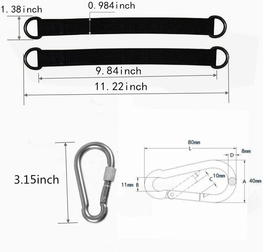 Tree Swing Straps Hanging Kit 2 Pack