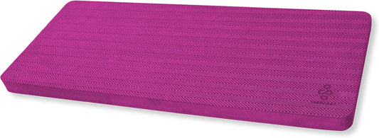 Firm Support Yoga Exercise Knee Pad - Extra-Firm Cushioning, 1" Thick TPE, Ideal for Knees/Elbows/Wrists, Pain Relief, Durable Non-Slip Mat for Exercises