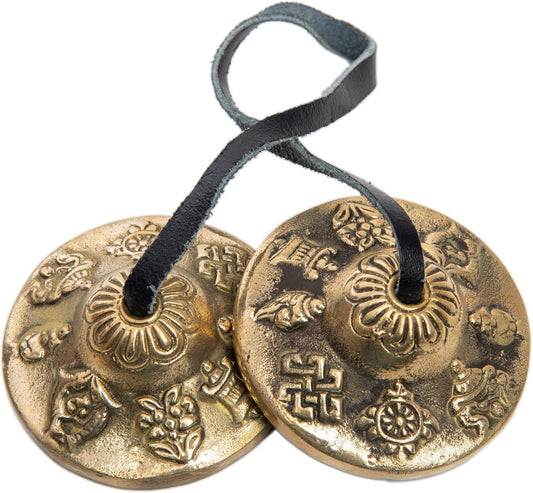 Tingsha Cymbals Bells Meditation Mindfulness Chime for Chakra Healing Spiritual Dharma Gifts Handcrafted